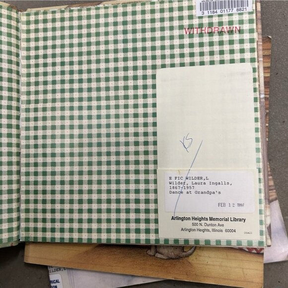 MY FIRST LITTLE HOUSE Books Lot 3 Winter Days Christmas Dance At Grandpa’s Pb HC - Picture 16 of 16